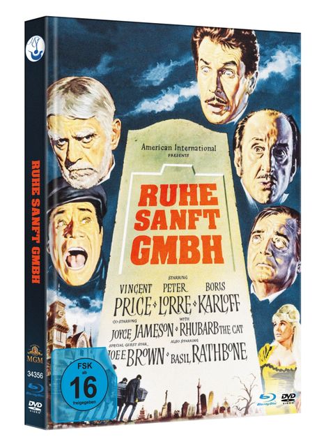 Ruhe Sanft GmbH (Blu-ray &amp; DVD im Mediabook), 1 Blu-ray Disc und 1 DVD