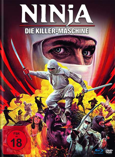 Ninja - Die Killer-Maschine (Blu-ray &amp; DVD im Mediabook), 1 Blu-ray Disc und 1 DVD