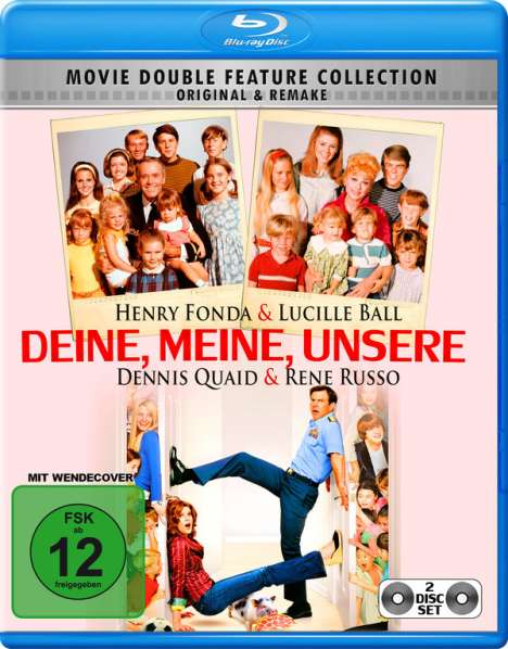 Deine, Meine, Unsere (1968 &amp; 2005) (Blu-ray), 2 Blu-ray Discs