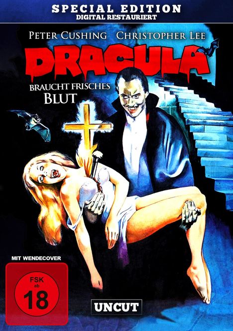 Dracula braucht frisches Blut, DVD