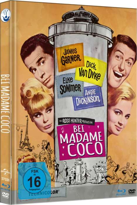 Bei Madame Coco (Blu-ray &amp; DVD im Mediabook), 1 Blu-ray Disc und 1 DVD