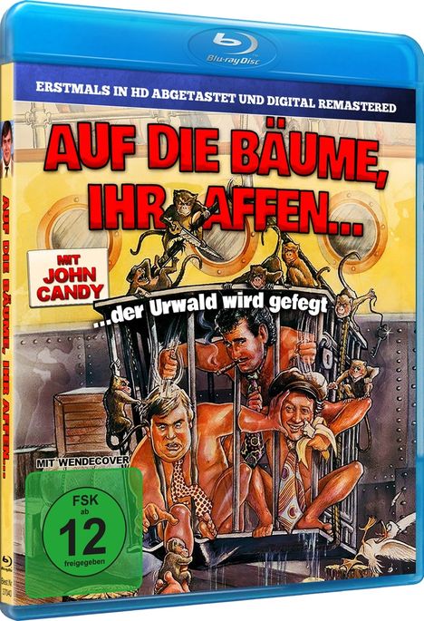 Auf die Bäume, ihr Affen... der Urwald wird gefegt (Blu-ray), Blu-ray Disc