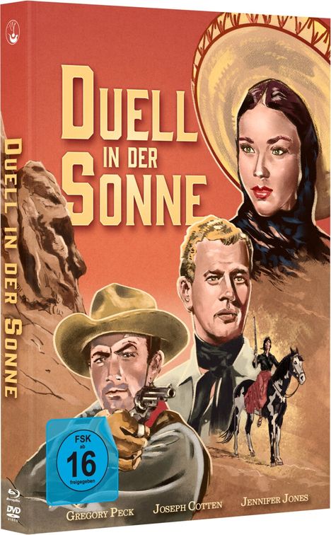 Duell in der Sonne (Blu-ray &amp; DVD im Mediabook), 1 Blu-ray Disc und 1 DVD