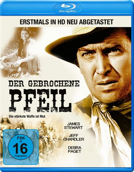 Der gebrochene Pfeil (Blu-ray), Blu-ray Disc