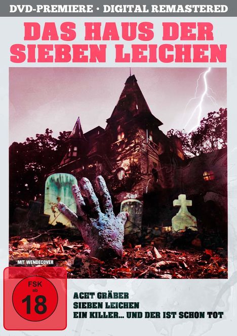 Das Haus der sieben Leichen, DVD