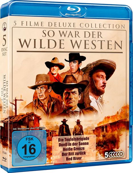 So war der wilde Westen Deluxe Collection Vol. 2 (Blu-ray), 5 Blu-ray Discs