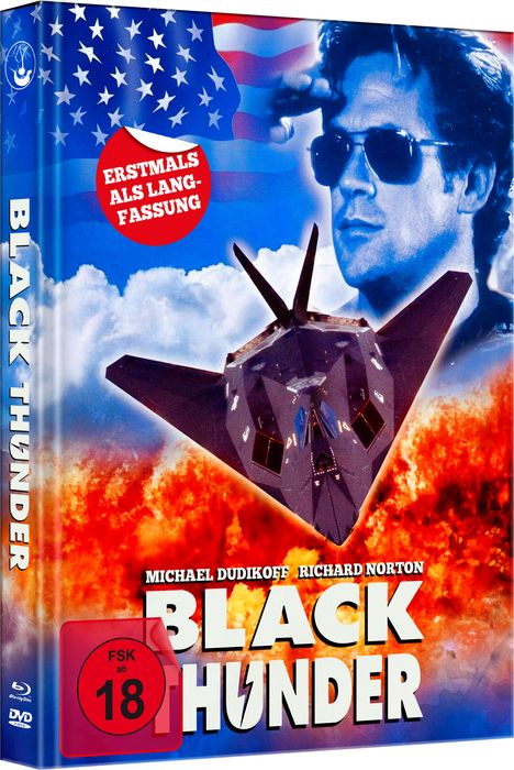 Black Thunder (Blu-ray &amp; DVD im Mediabook), 1 Blu-ray Disc und 1 DVD