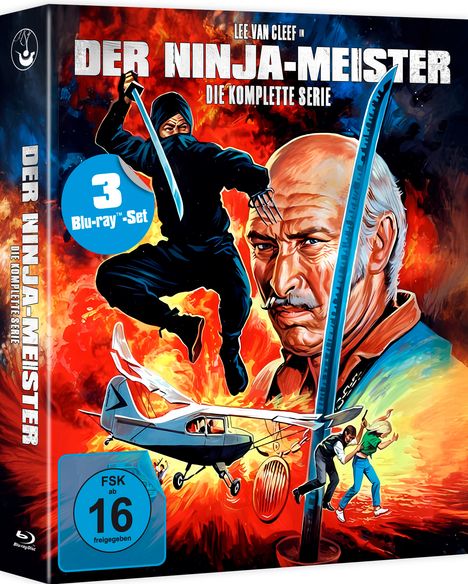 Der Ninja-Meister (Komplette Serie) (Blu-ray im Digipack), 3 Blu-ray Discs