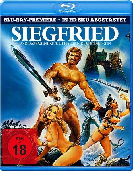 Siegfried und das sagenhafte Liebesleben der Nibelungen (Blu-ray), Blu-ray Disc