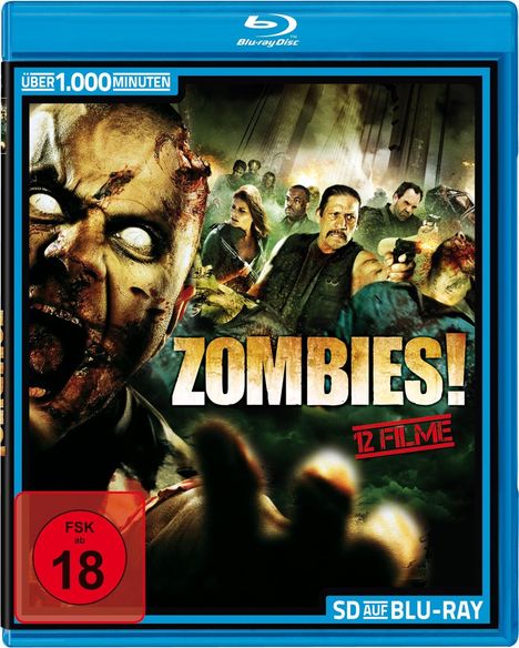 Zombies!  (12 Filme auf 1 Blu-ray), Blu-ray Disc