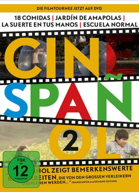 Cinespañol 2 (OmU), 4 DVDs