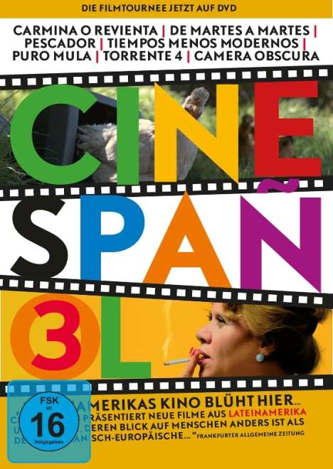 Cinespañol 3 (OmU), 7 DVDs