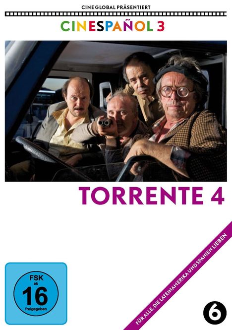 Torrente 4 (OmU), DVD