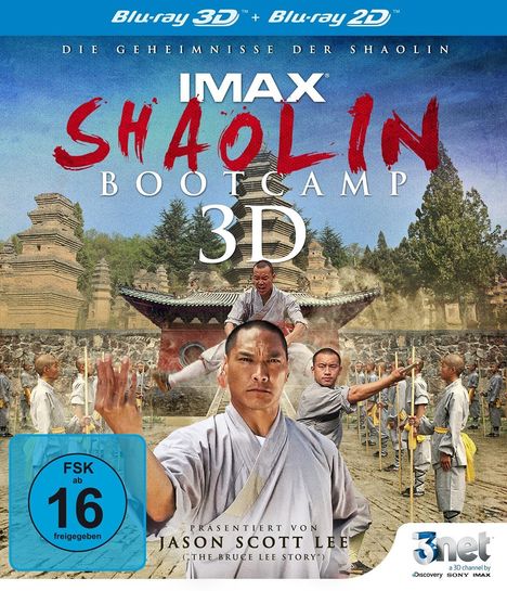 IMAX Shaolin Bootcamp (3D Blu-ray), Blu-ray Disc