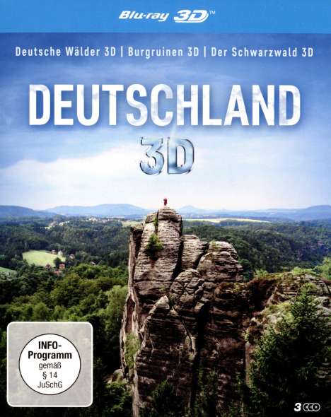 Deutschland (3D Blu-ray), 3 Blu-ray Discs