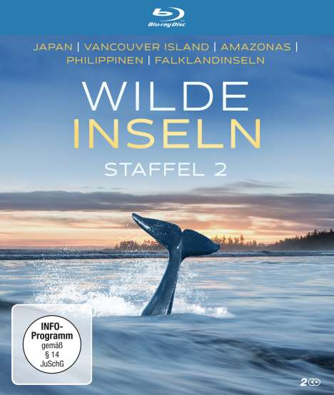 Wilde Inseln Staffel 2 (Blu-ray), 2 Blu-ray Discs