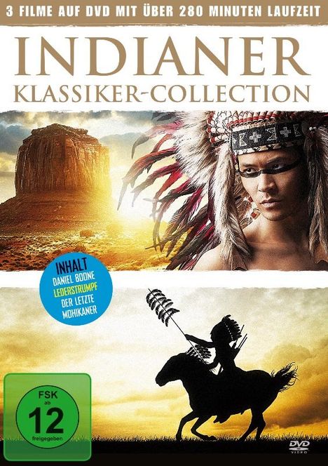 Indianer Klassiker-Collection (3 Filme), 2 DVDs