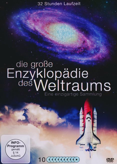 Die große Enzyklopädie des Weltraums, 10 DVDs