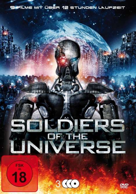 Soldiers of the Universe (9 Filme auf 3 DVDs), 3 DVDs