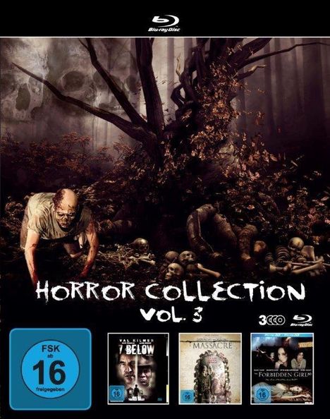 Horror Collection Vol. 3 (Blu-ray), 3 Blu-ray Discs