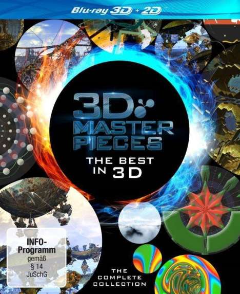 3D Masterpieces: The Best in 3D - The Complete Collection (3D Blu-ray), 2 Blu-ray Discs