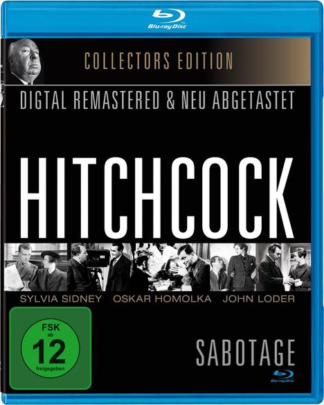 Sabotage (1936) (Blu-ray), Blu-ray Disc
