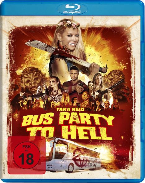 Bus Party to Hell (Blu-ray), Blu-ray Disc