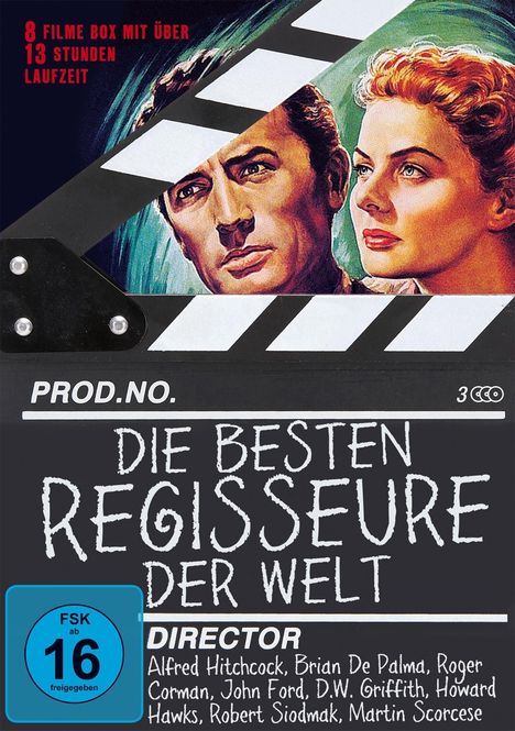 Die besten Regisseure der Welt (8 Filme auf 3 DVDs), 3 DVDs