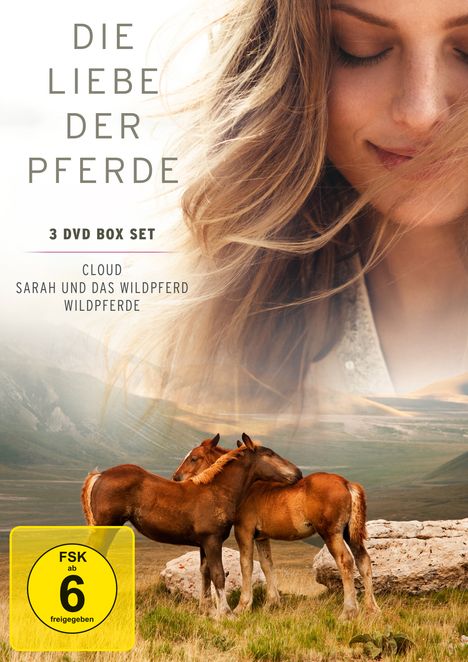 Die Liebe der Pferde, 3 DVDs