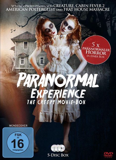 Paranormal Experience - The Creepy Movie-Box, 5 DVDs