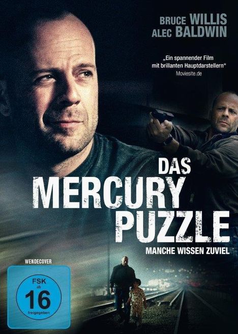 Das Mercury Puzzle, DVD