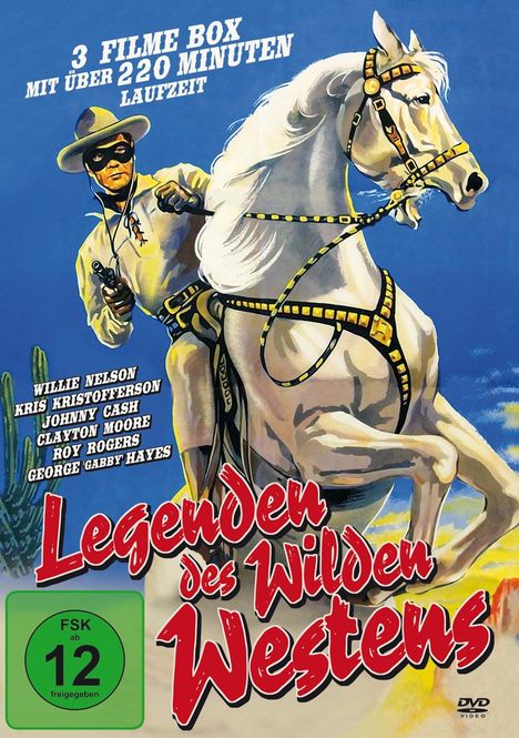 Legenden des Wilden Westens (3 Filme), DVD