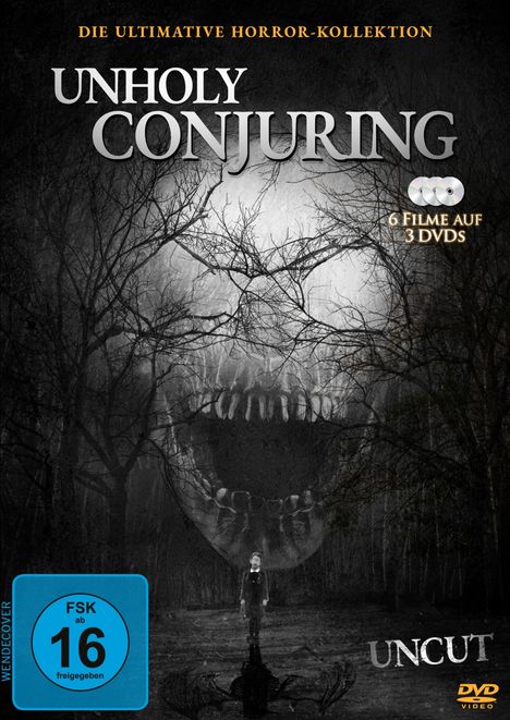 Unholy Conjuring - Die ultimative Horror-Kollektion (6 Filme auf 3 DVDs), 3 DVDs