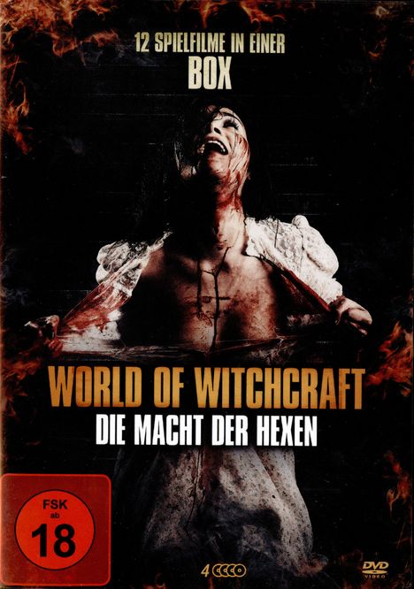 World of Witchcraft (12 Filme auf 4 DVDs), 4 DVDs