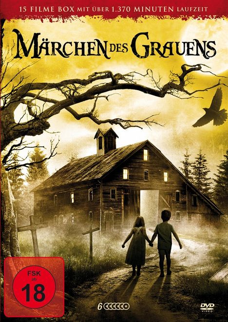 Märchen des Grauens (15 Filme auf 6 DVDs), 6 DVDs