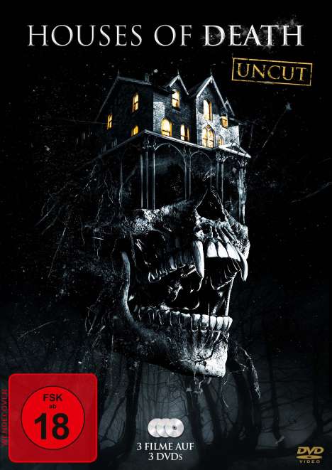 Houses of Death (3 Filme), 3 DVDs