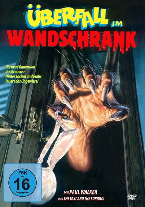 Überfall im Wandschrank, DVD