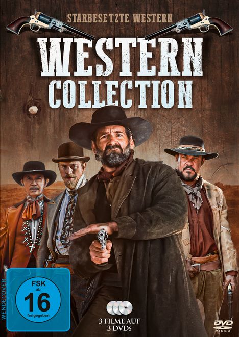 Western Collection (3 Filme), 3 DVDs