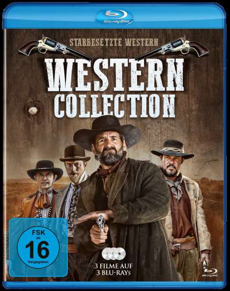 Western Collection (3 Filme) (Blu-ray), 3 Blu-ray Discs