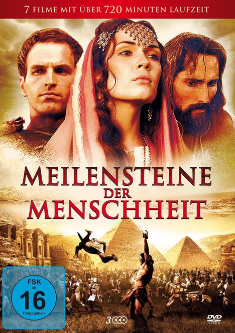 Meilensteine der Menschheit (7 Filme auf 3 DVDs), 3 DVDs