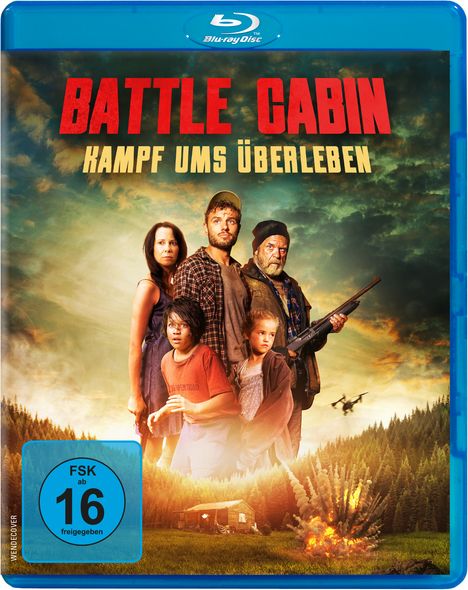 Battle Cabin - Kampf ums Überleben (Blu-ray), Blu-ray Disc