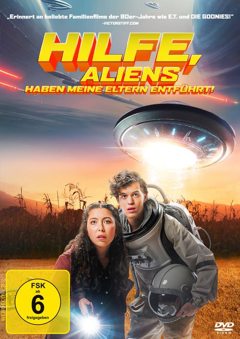 Hilfe, Aliens haben meine Eltern entführt!, DVD
