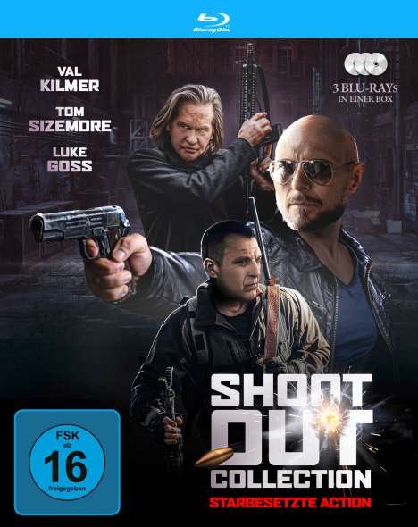 Shoot Out Collection (Blu-ray), 3 Blu-ray Discs