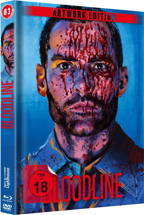 Bloodline (2018) (Blu-ray &amp; DVD im Mediabook), 1 Blu-ray Disc und 1 DVD