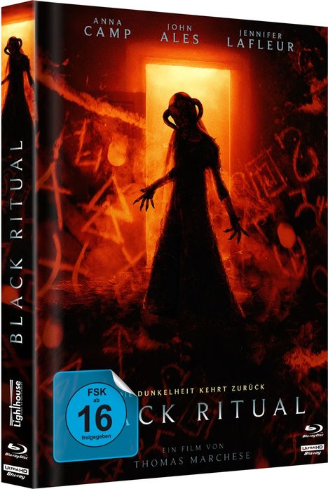 Black Ritual (Ultra HD Blu-ray &amp; Blu-ray im Mediabook), 1 Ultra HD Blu-ray und 1 Blu-ray Disc