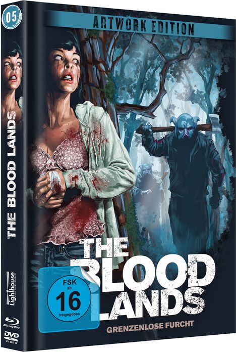 The Blood Lands (Blu-ray & DVD im Mediabook), 1 Blu-ray Disc und 1 DVD