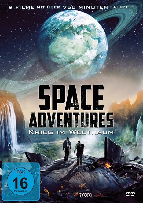 Space Adventures - Krieg im Weltraum (9 Filme auf 3 DVDs), 3 DVDs