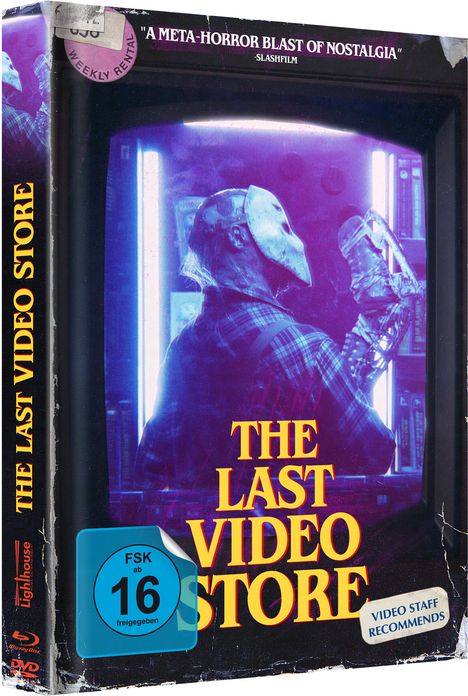 The Last Video Store (Blu-ray & DVD im Mediabook), 1 Blu-ray Disc und 1 DVD