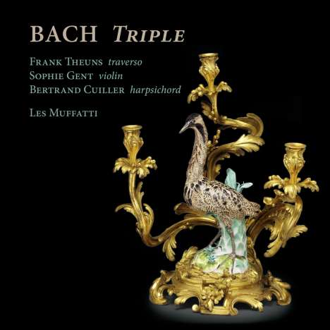 Johann Sebastian Bach (1685-1750): Bach Triple - Konzerte für Flöte,Violine,Cembalo,Streicher,Bc, CD