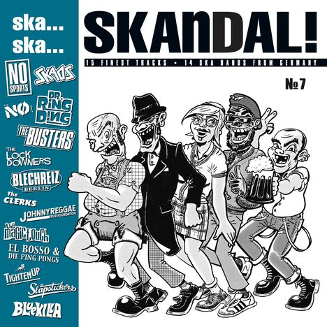 Ska, Ska, Skandal No. 7, CD